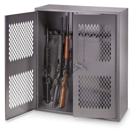 rifle steel security cabinet|lockable gun storage cabinets.